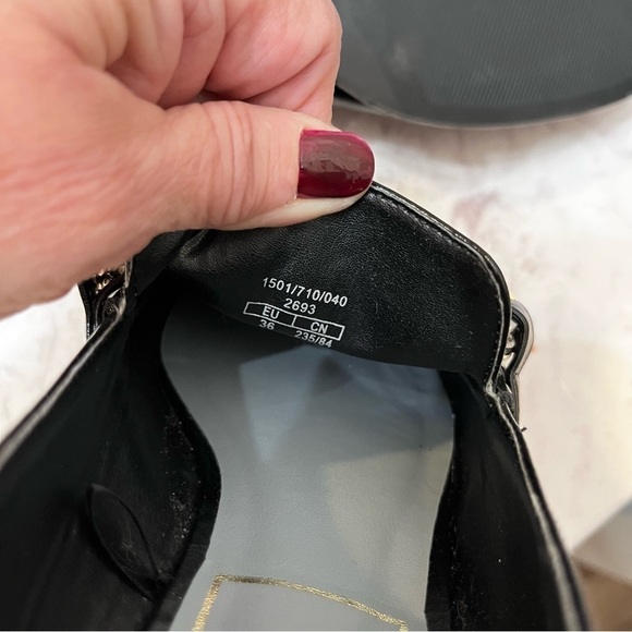 Black Chain Loafers - Picture 11 of 13